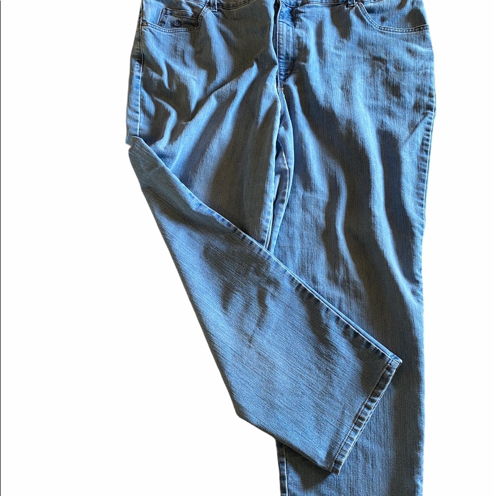 Gloria Vanderbilt Size 24W Loose Fit Blue Jeans